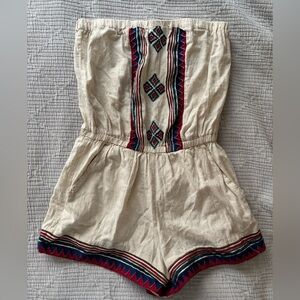 ANGIE Sleeveless Romper with Pockets